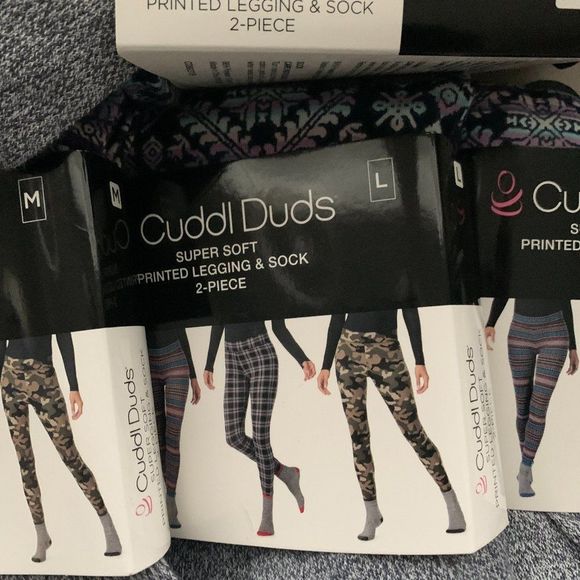 Cuddl Duds Pants & Jumpsuits Cuddl Duds Womens 2pc Supersoft